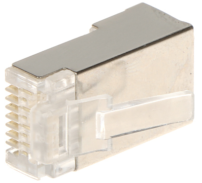 Mufă rețea FTP Cat.6 ecranată RJ45/C6-EKRAN(100 buc)